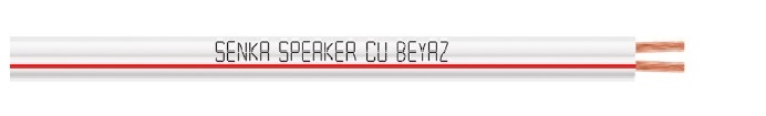 ŞENKA (2x0.50 CCA)(LÜSTUR KABELİ) 
