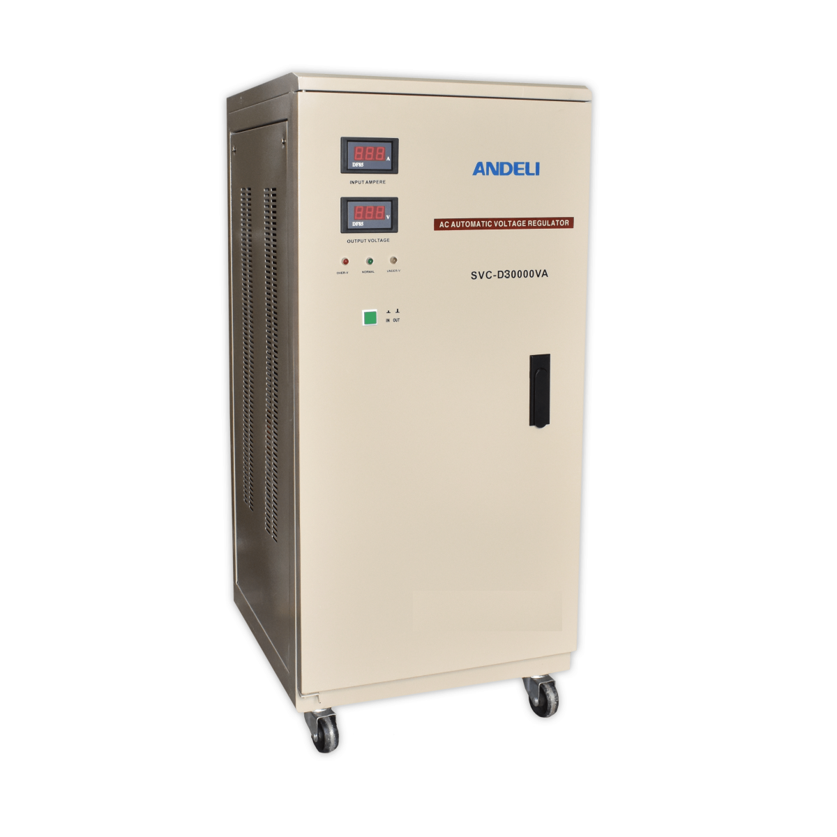 ANDELİ 10KVA 150/250V - 220V TƏNZİMLƏYİCİ (AYAQLI)