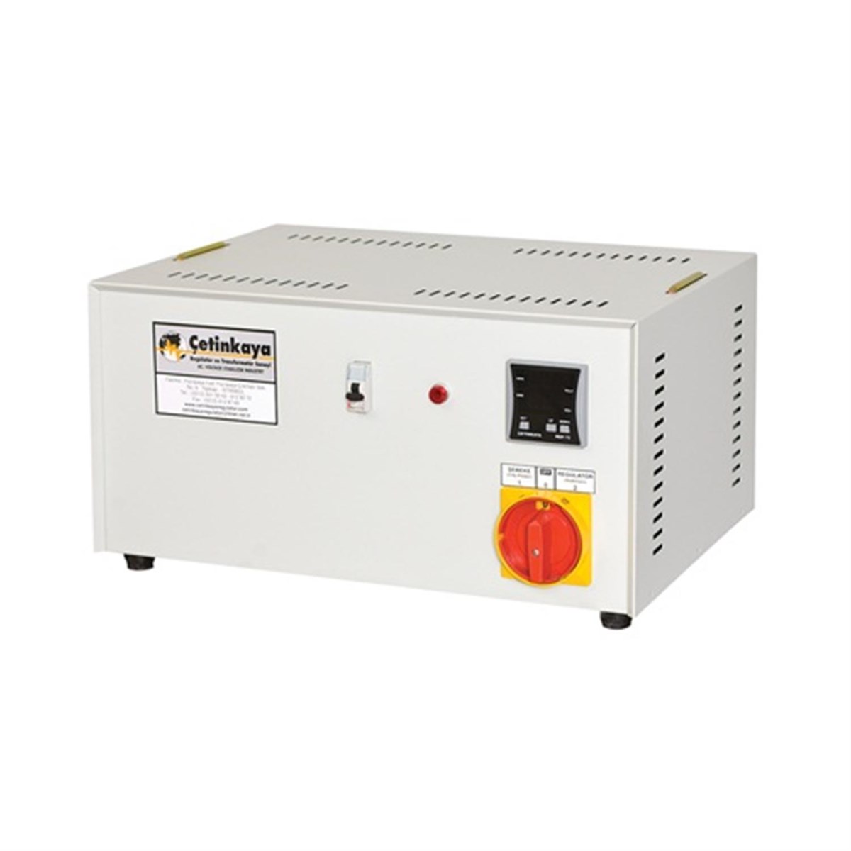 REGULYATOR ÇETİNKAYA MONOFAZ 7.5 KVA 220V