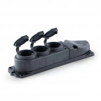 ERAPLAST 1*16A KAUÇUK 3-LÜ QRUP ÇIXIŞ MONOFAZA