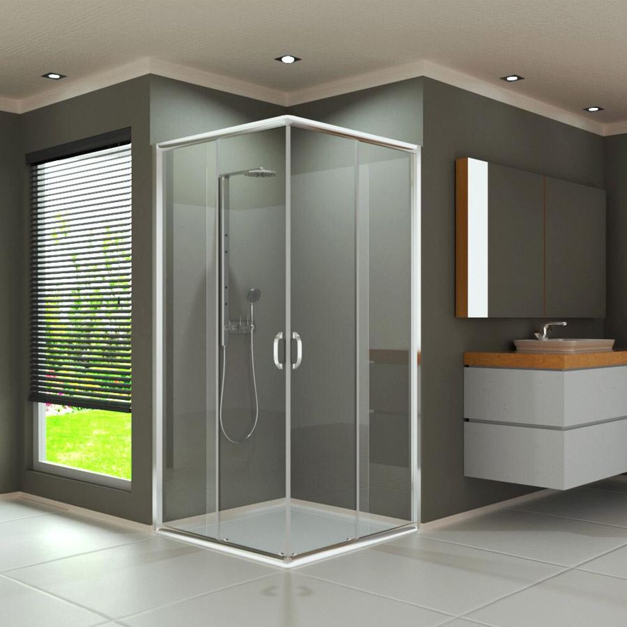 DKK090103 Durul Dikdörtgen Duş Kabin 90×90