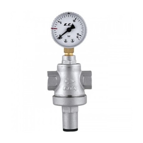 Su Tənzimləyici ECA Manometrli 1/2 
