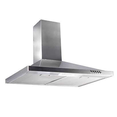 SALVANİNİ MƏTBƏX ASPİRATORU 90 SM ŞÜŞƏ 650M3 GUSTO 90 INOX