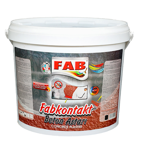 FAB fabkontakt concrete plaster primer red 25 kg