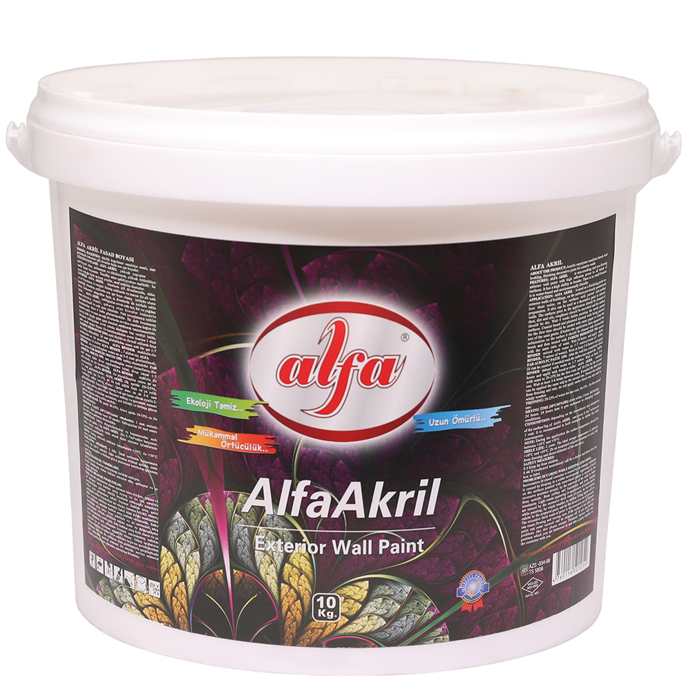 ALFA fasad boyası 10 kg 