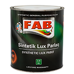 FAB sintetik lux parlaq boya 