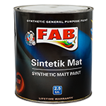FAB sintetik mat boya 