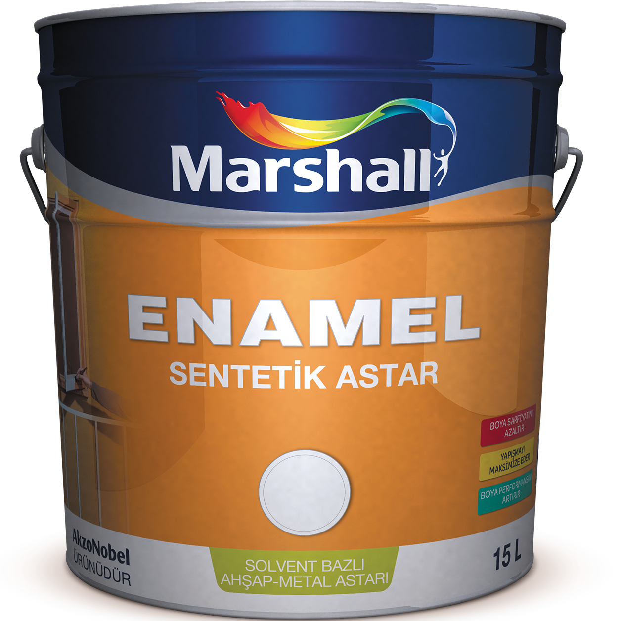 MARSHALL Enamel sintetik astar 2.5 L