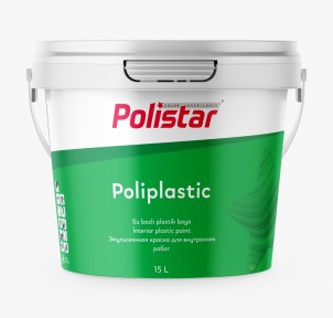 POLİSTAR POLİPLASTİK İÇ SƏTH BOYA 2.5L