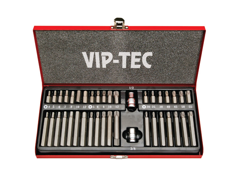VİP-TEC  1/2″ – 3/8” Lokmalı bits seti 40 parça 