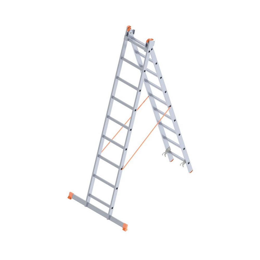 SƏNAYE TİPLİ ALÜMİNİUM NƏRDİVAN 2X9