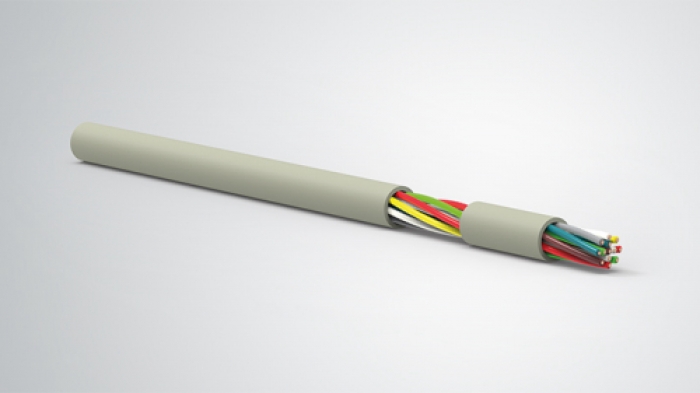 2x2x0.5mm² PVD Telefon kabeli Eraplast