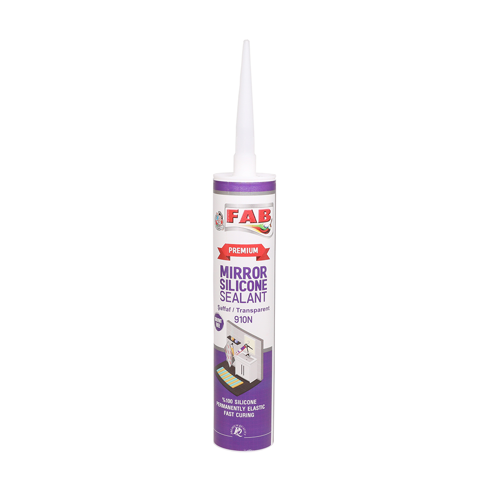 FAB 910N GÜZGÜ SİLİKON 310 ML ŞƏFFAF