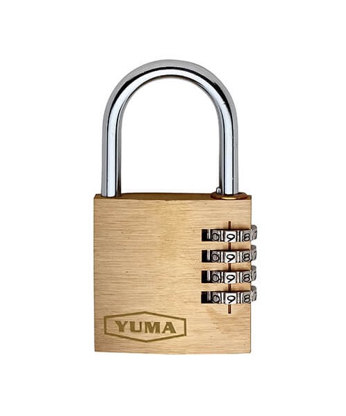 Lock Yuma 50mm code with numbers